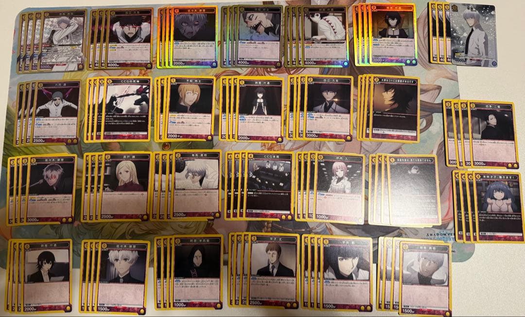 真戸班 クインクス 星1 フルパラ 東京喰種 黄SR以下4コン ユニオンアリーナ