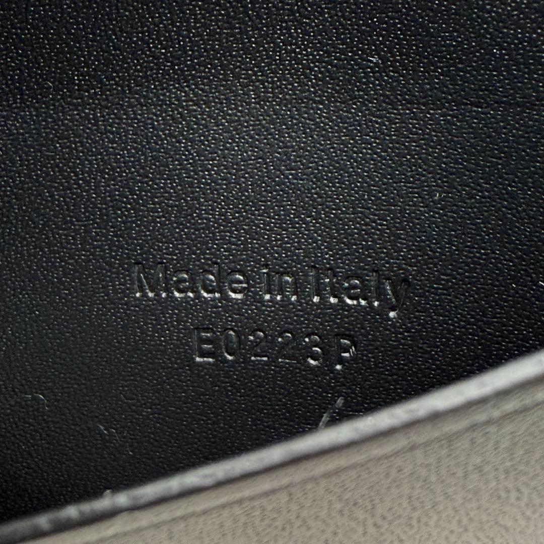 【BERLUTI】ベルルッティ カリグラフィ マネークリップ二つ折り札入れ