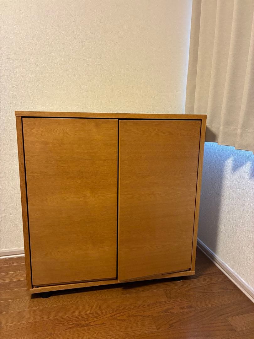 トランジット　無印良品　木製キャビネット