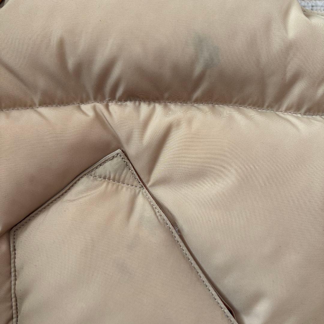 ロッキーマウンテン　フェザーベッド　ダウンベスト　ベージュ　レディース