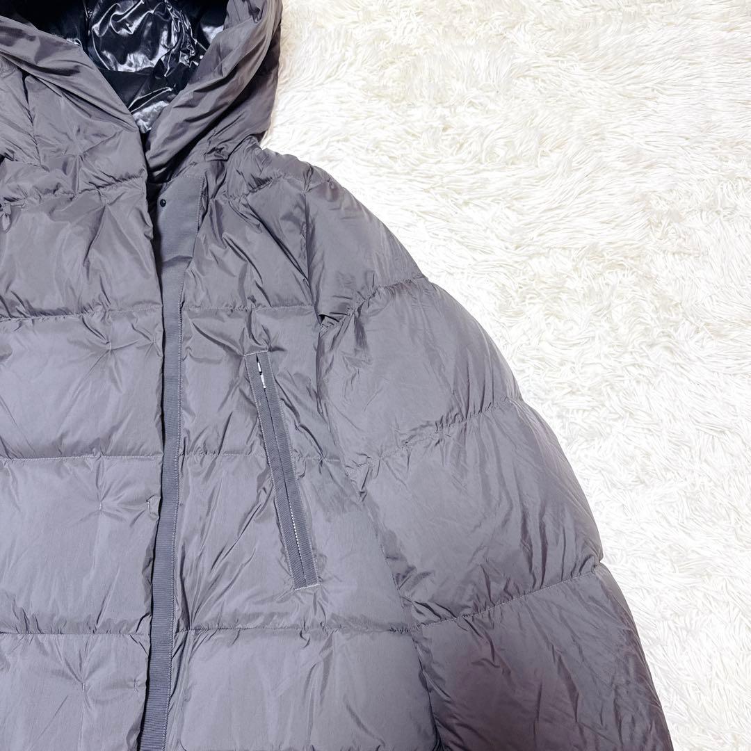 UNIQLO +J ダウンコートXL ダークグレー　ジルサンダー XL フード