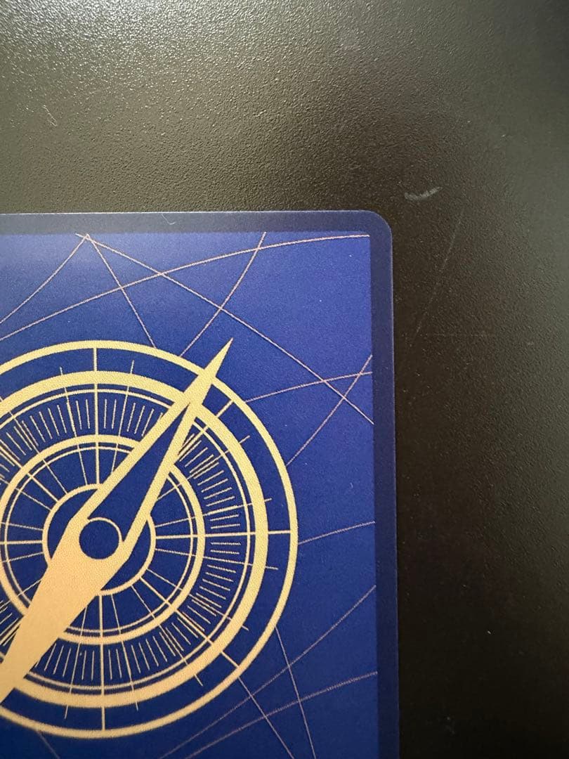 ワンピースカードゲーム　新時代の主役　ルフィ　書き下ろしサインなし小田さんエラー