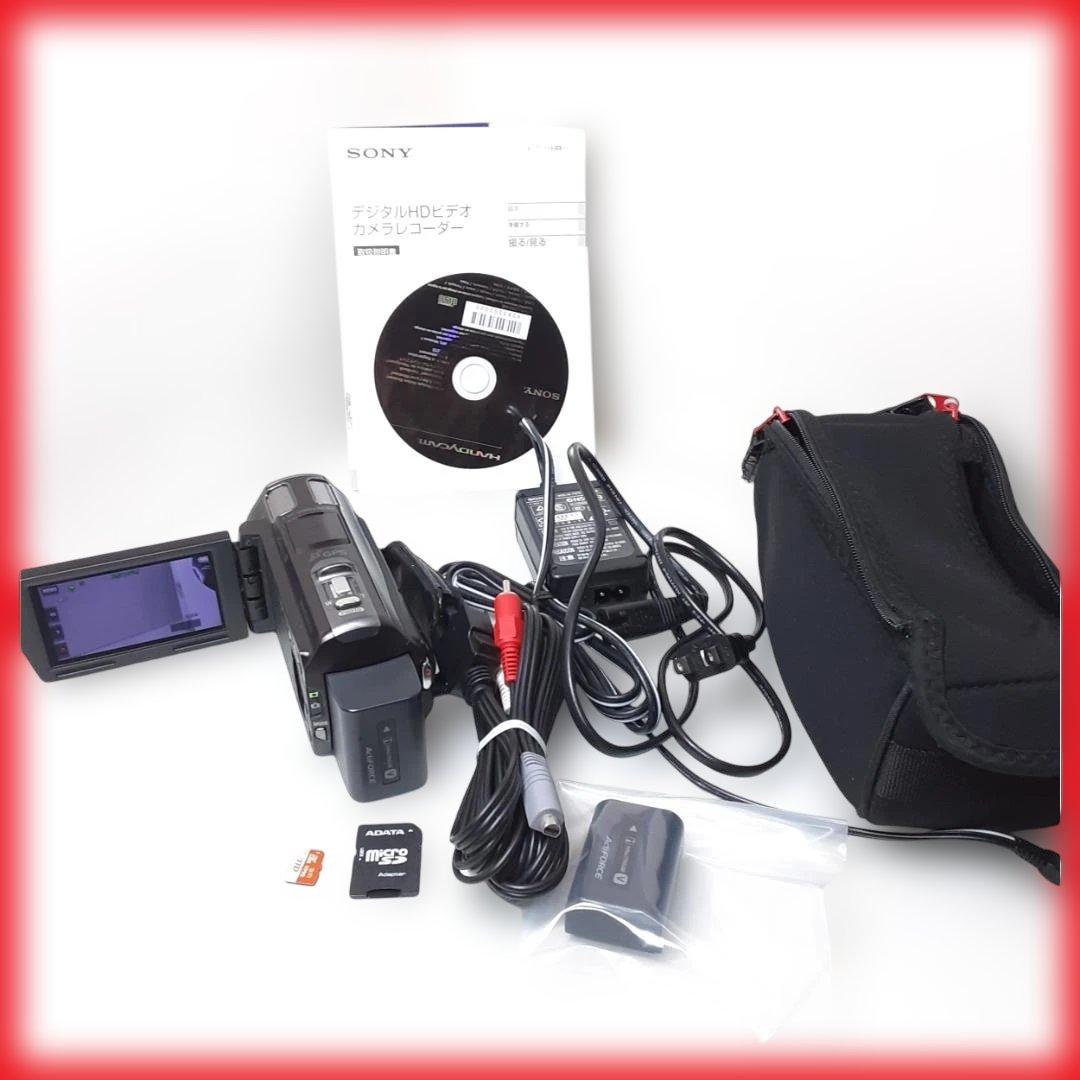 SONY HDR-CX560 ビデオカメラ 本体　拡張バッテリー付き
