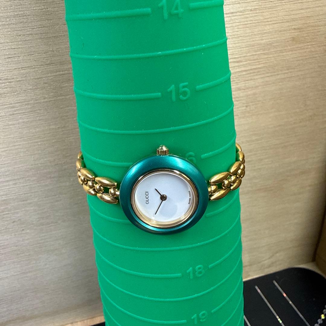 腕時計 GUCCI グッチ チェンジベゼル 2針クォーツ 11/12.2