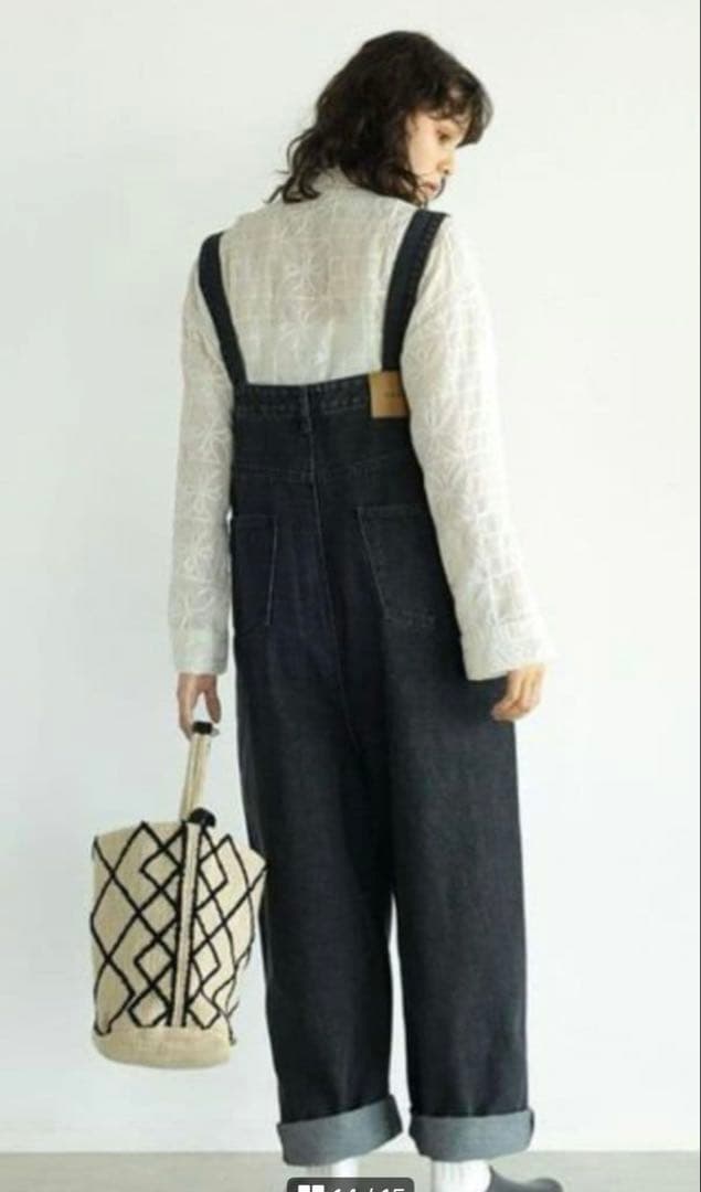 Mkymmym！新品AgAwdデニムサロペット オールインワン18700円