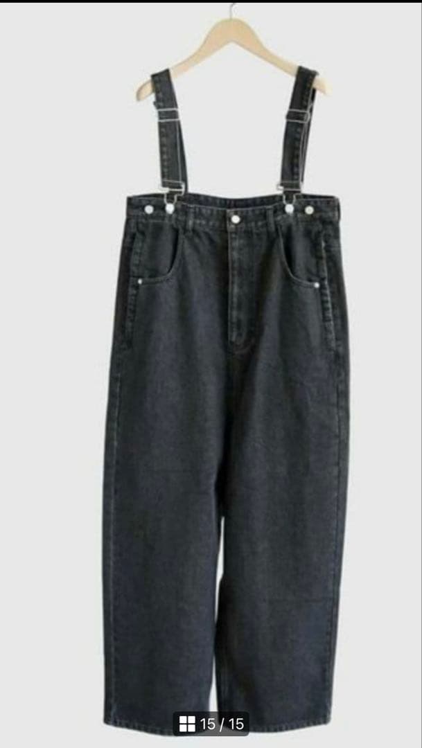 Mkymmym！新品AgAwdデニムサロペット オールインワン18700円