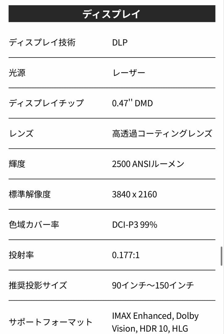 【Aladdin Marca Max】アラジンマルカマックス プロジェクター