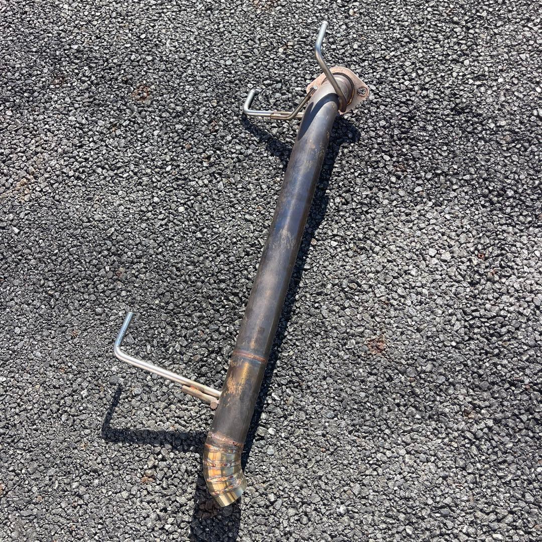 ハイエース ワイド 腹下ストレートマフラー