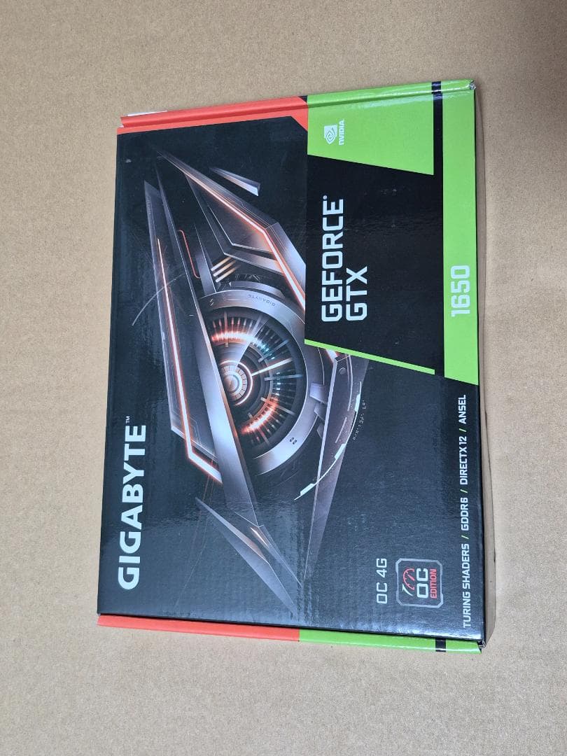 グラフィックボード・グラボ・ビデオカード GIGABYTE GeForce GTX 1650 GV-N1656OC-4GD