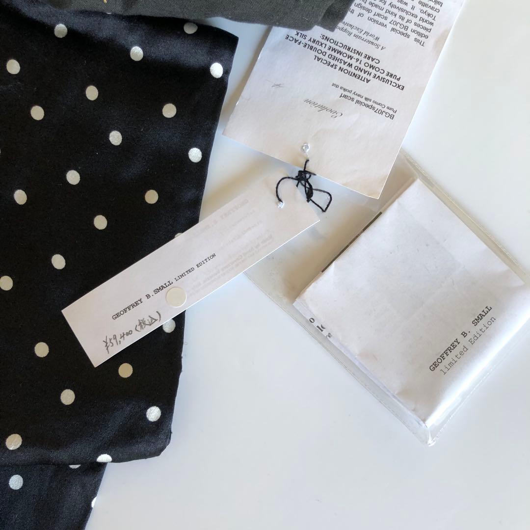 ジェフリービースモール 未使用スカーフ geoffrey b small