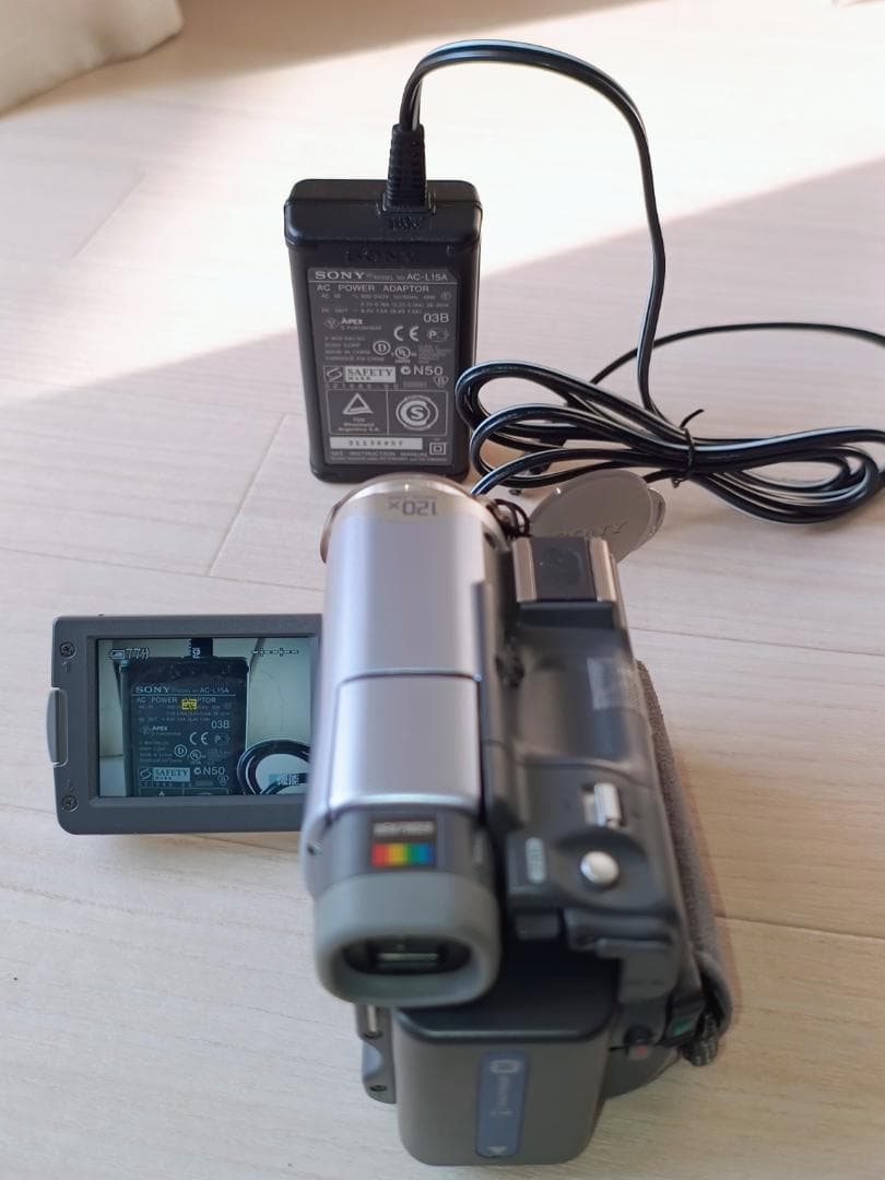 ソニー DCR-TRV22 デジタルビデオカメラレコーダー　テープ付き