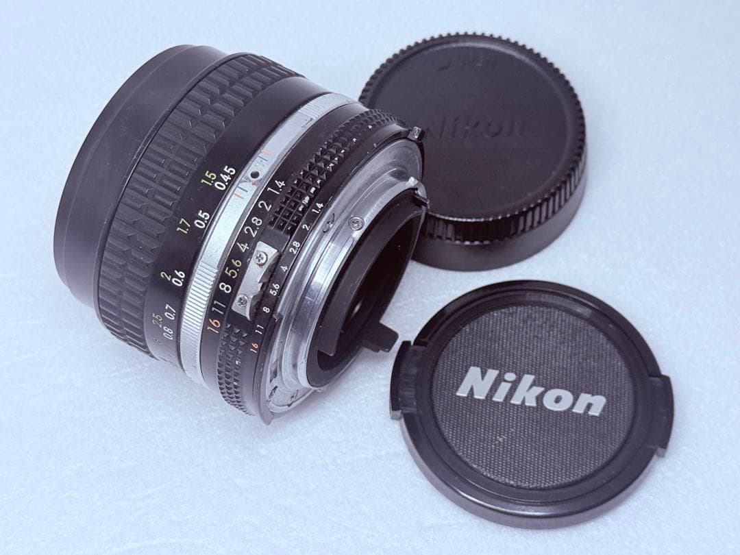 Nikon Ai-s Nikkor 50mm F1.4 各種動作良好