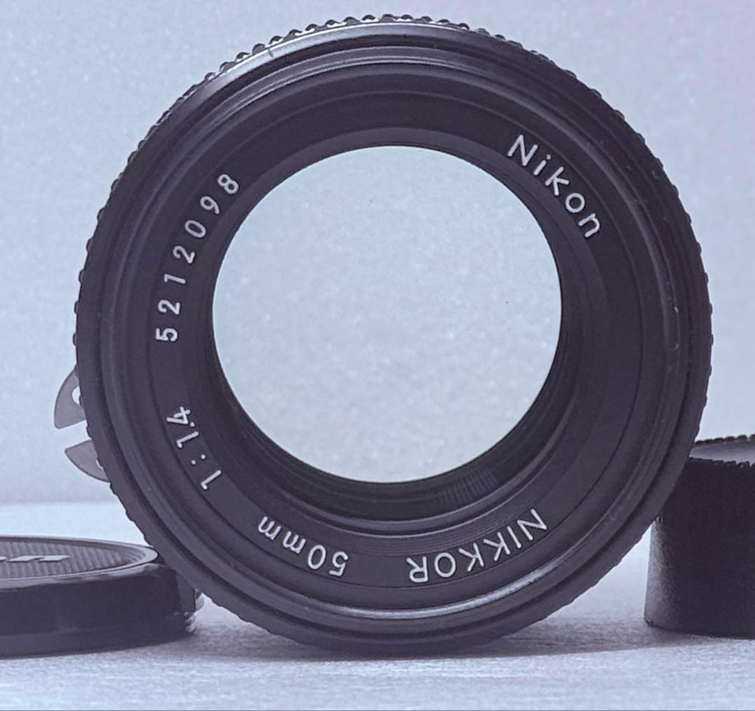 Nikon Ai-s Nikkor 50mm F1.4 各種動作良好