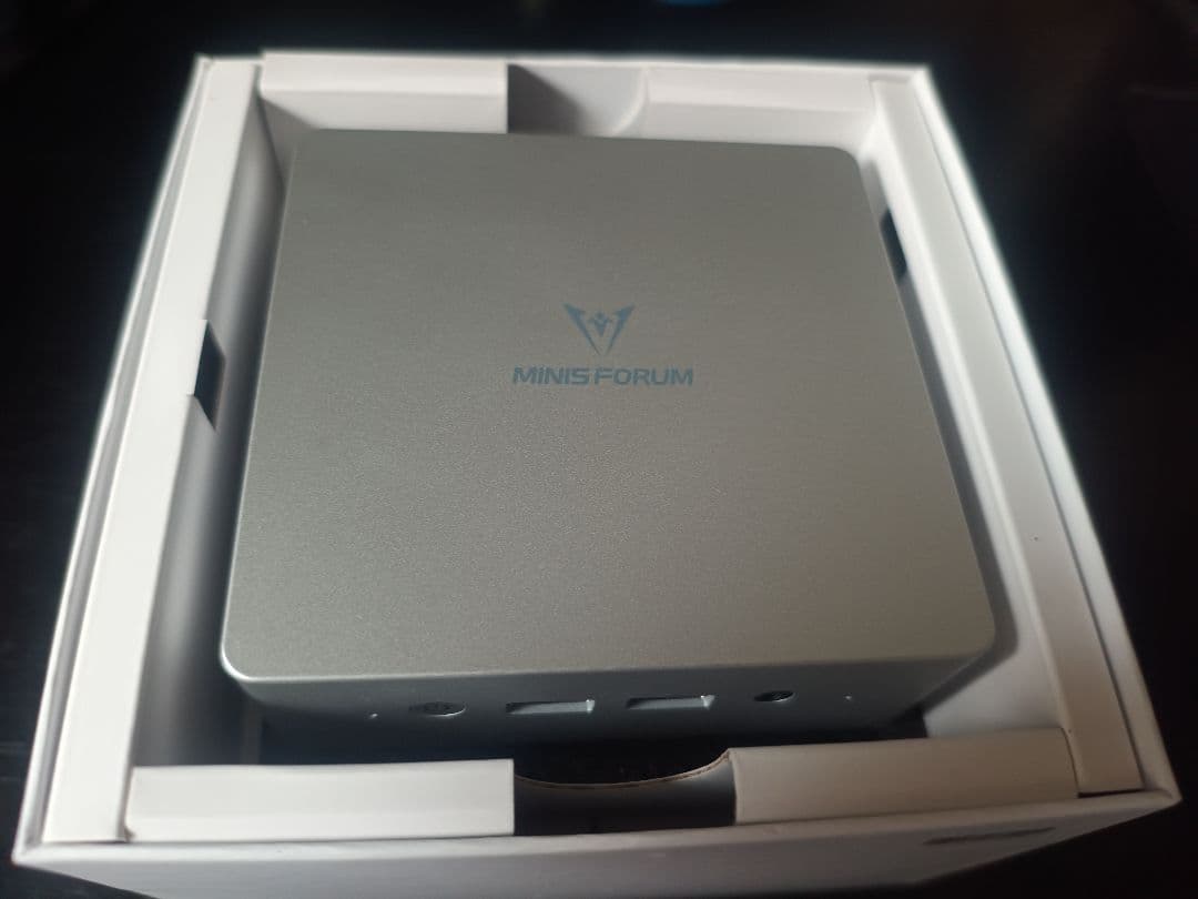 Minisforum UN100L ミニPC 完動品