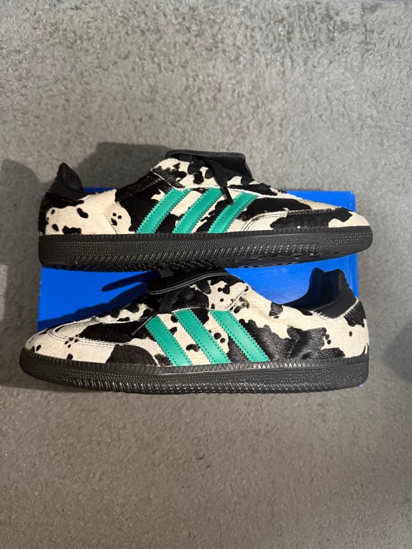 靴 adidas Originals wmns Samba LT Cow Print
