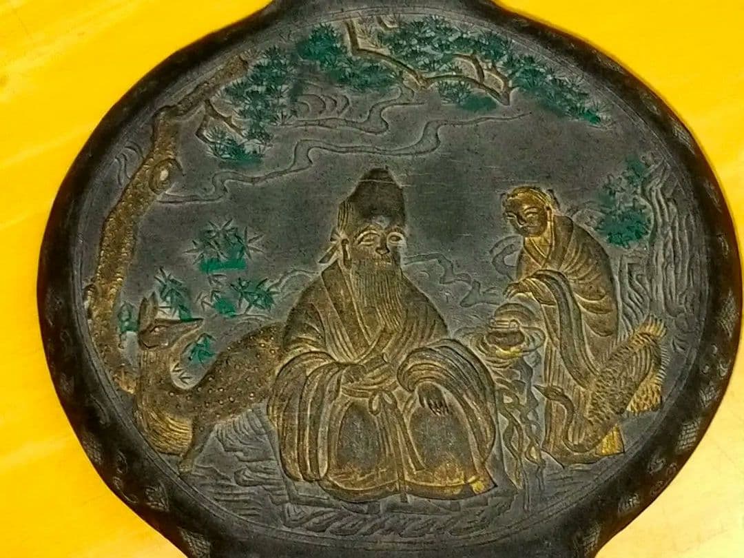 ♥値下げ！　中国　墨　古墨　唐墨　箱付き　骨董品　筆　硯　書道具