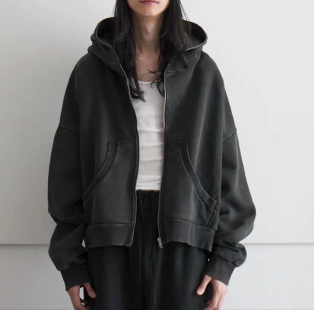 【entire studios】Eternal Zip WASHED BLACK