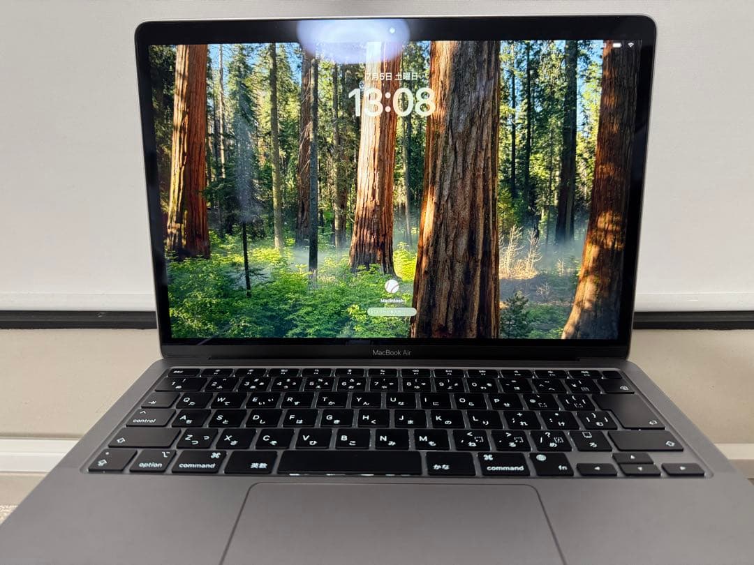 【美品】M1 MacBook Air 13インチ／8GB ・512GB SSD