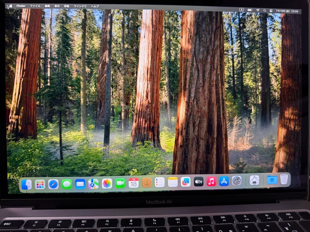 【美品】M1 MacBook Air 13インチ／8GB ・512GB SSD