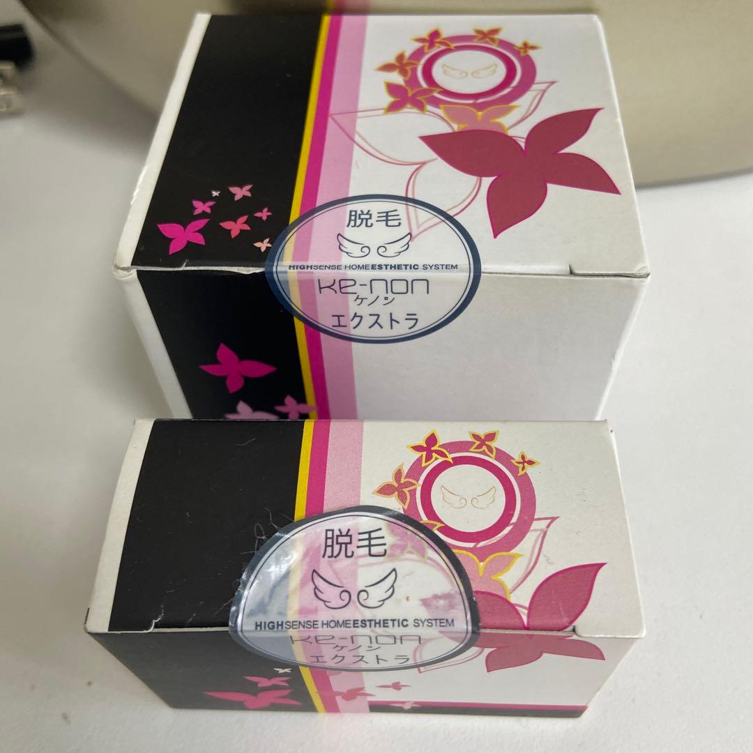 ケノン 脱毛器 v6.3 新品エクストラ2個付属 ke-non