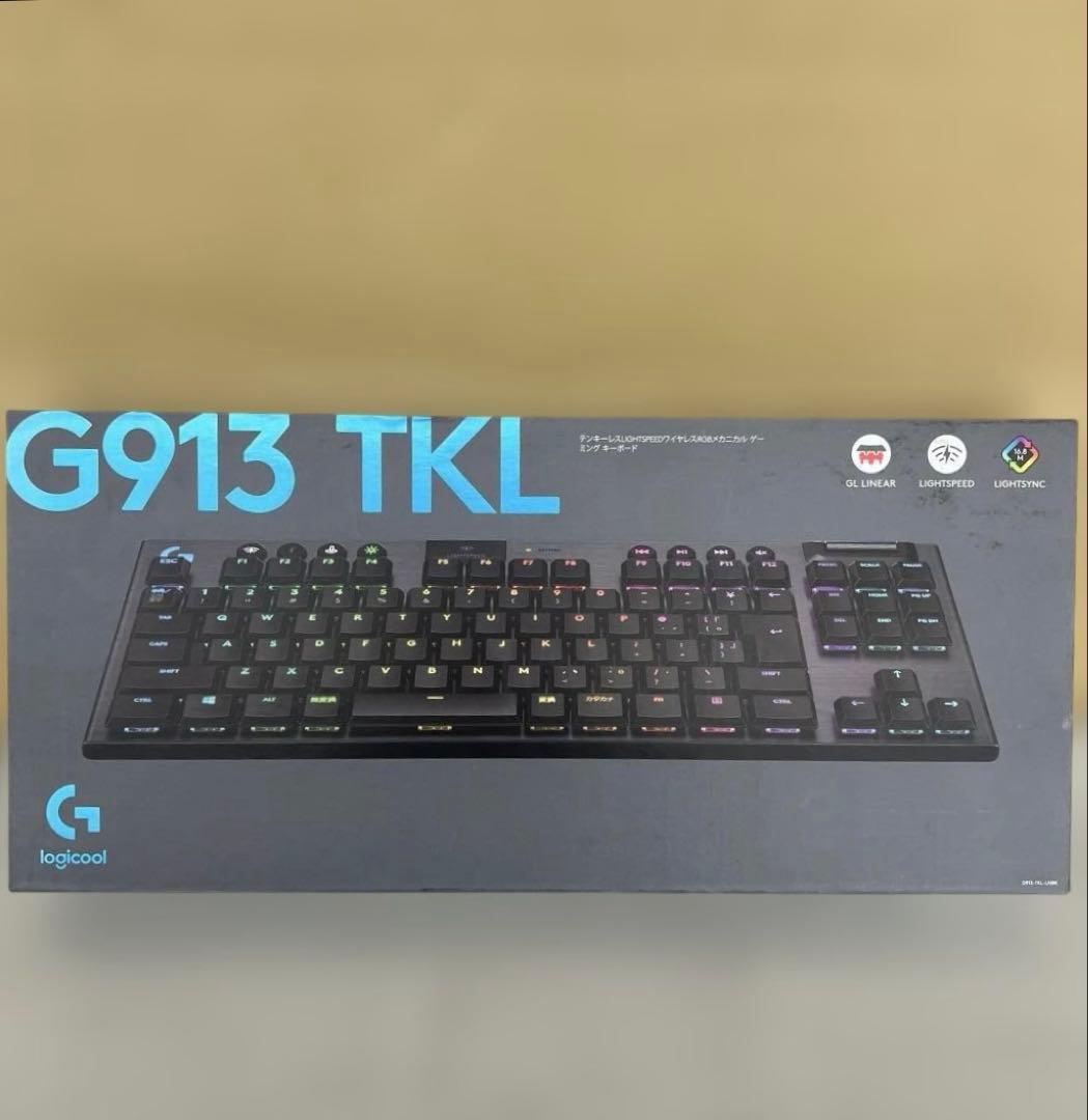 値下げ中512270未開封Logitech G913 TKL キーボード リニア