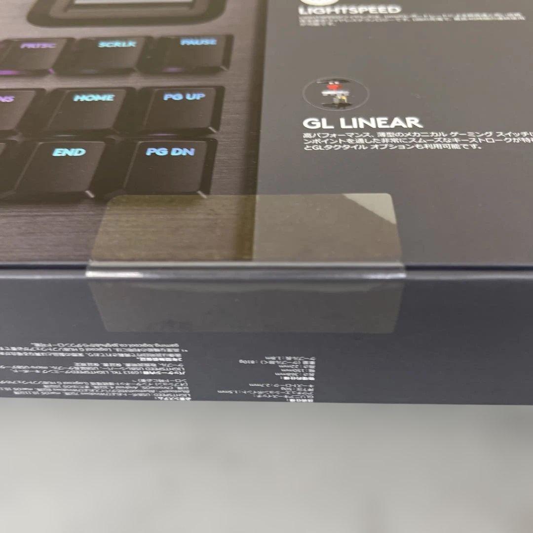 値下げ中512270未開封Logitech G913 TKL キーボード リニア