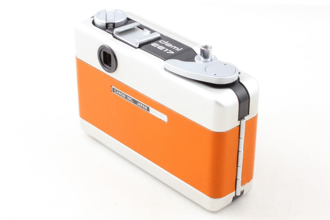 【整備済　美品】キャメル Canon Demi EE17 露出計OK #1322
