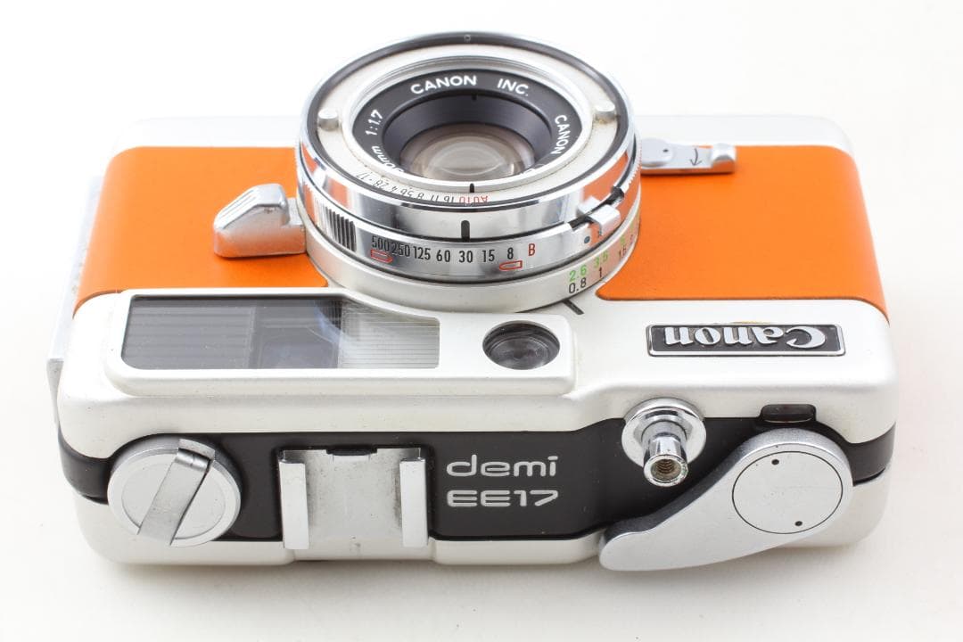 【整備済　美品】キャメル Canon Demi EE17 露出計OK #1322