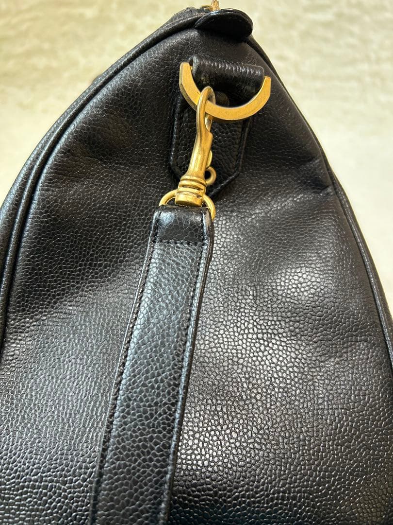 【Fufu】シャネル/CHANEL/ボストンバッグ/ココマーク/レザー