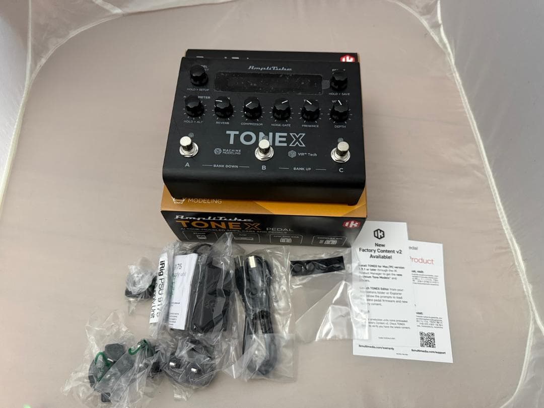 TONE X PEDAL 未使用 2025年11月末購入