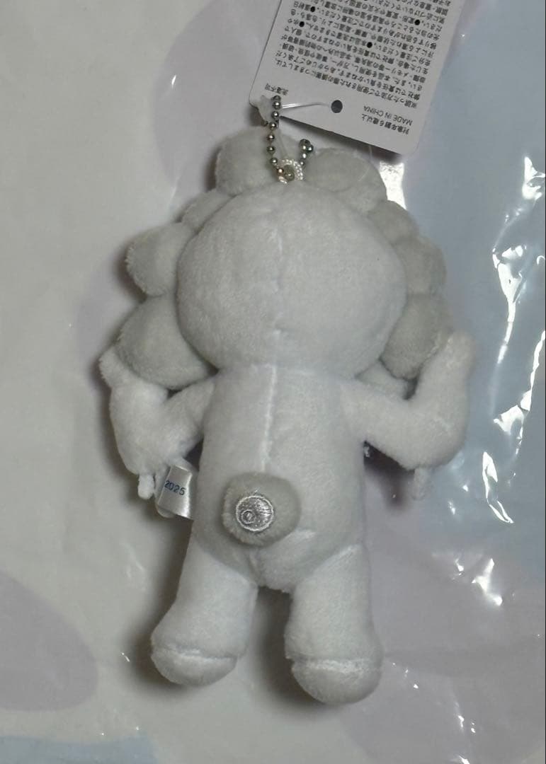 ミャクミャク　ボールチェーンマスコット（ホワイト）　A　白ミャクミャク