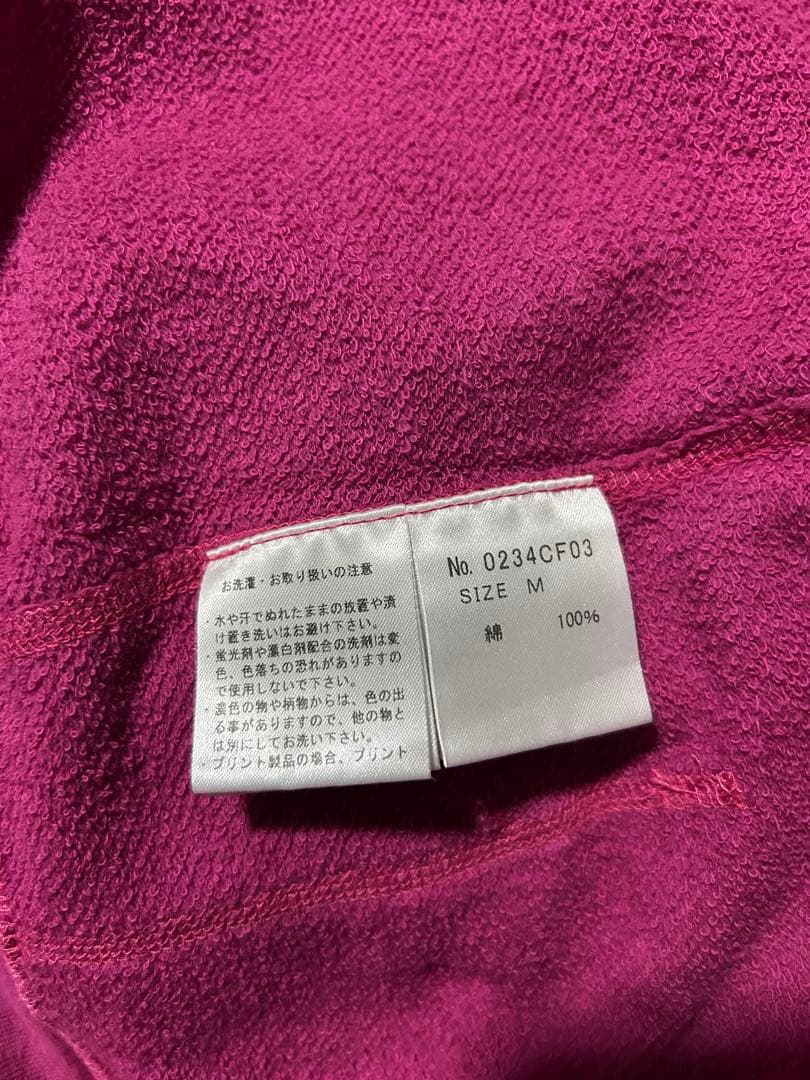 【未使用】HYSTERIC GLAMOUR ジップパーカー M