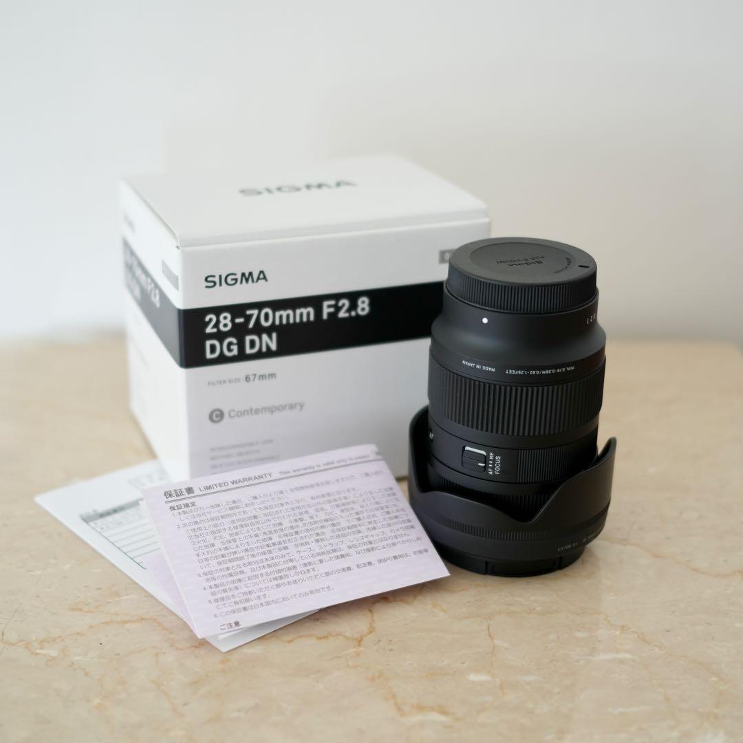 【保証書付】Sigma 28-70mm F2.8 DG DN 67mm