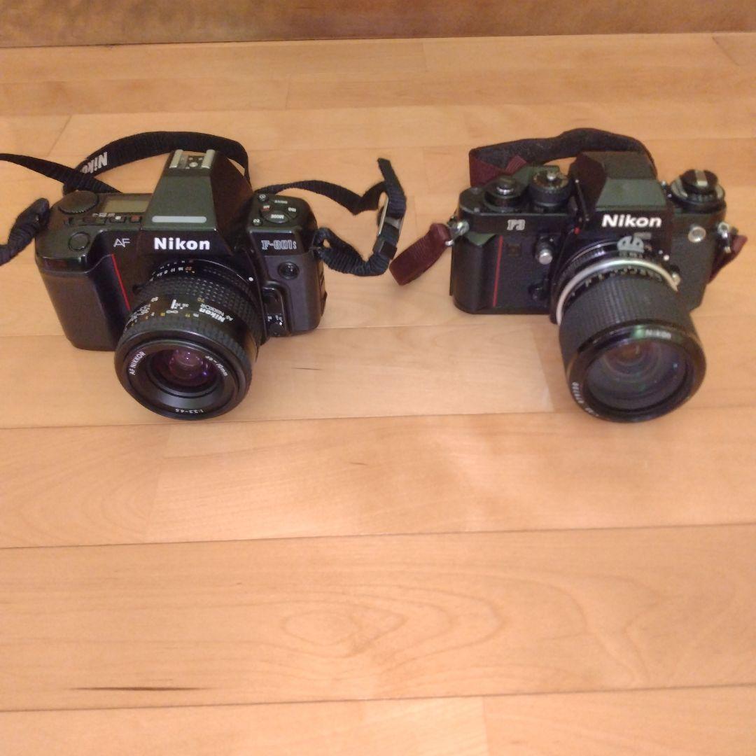 一眼レフカメラセット　NikonF3、NikonF801S, アクセサリー