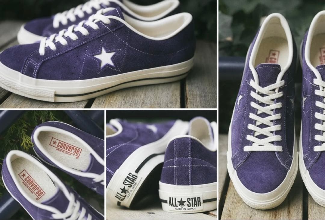 靴 CONVERSE / ONE STAR J SUEDE / PURPLE