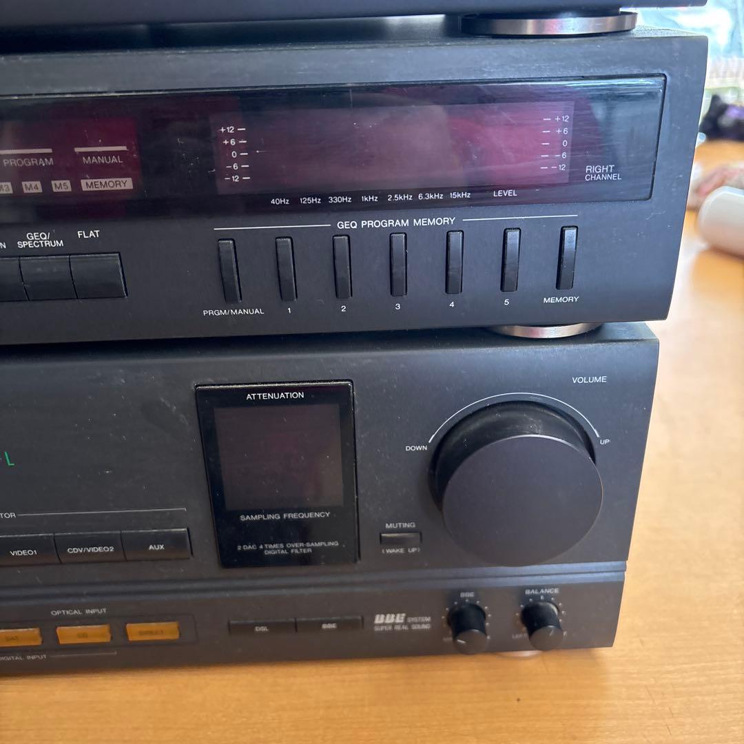 aiwaコンポセット ジャンク品