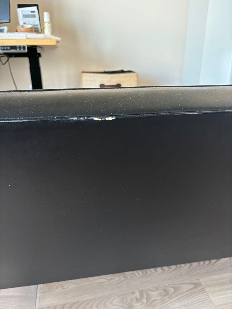 カリモク60 Ｋチェア　2シーター　ダメージ品