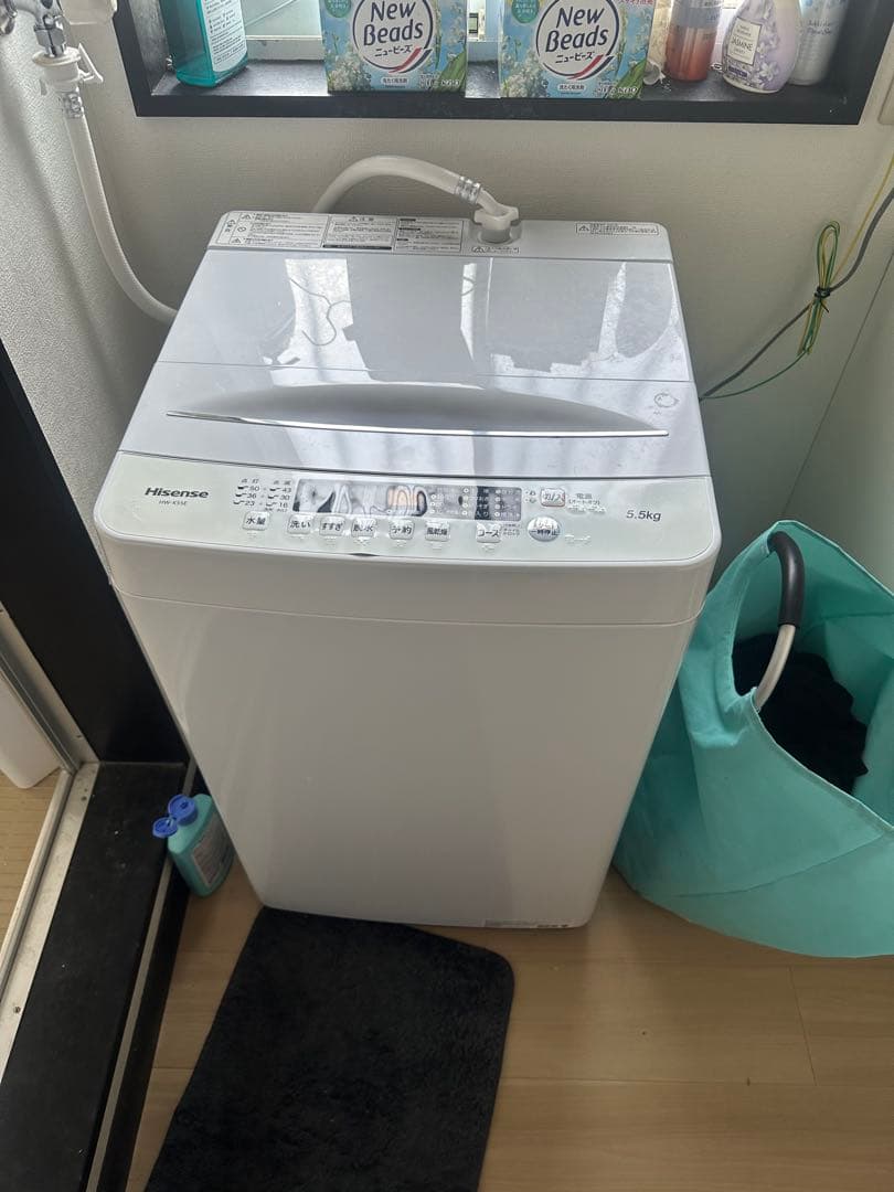 Haier 縦型洗濯機 3kg ホワイト