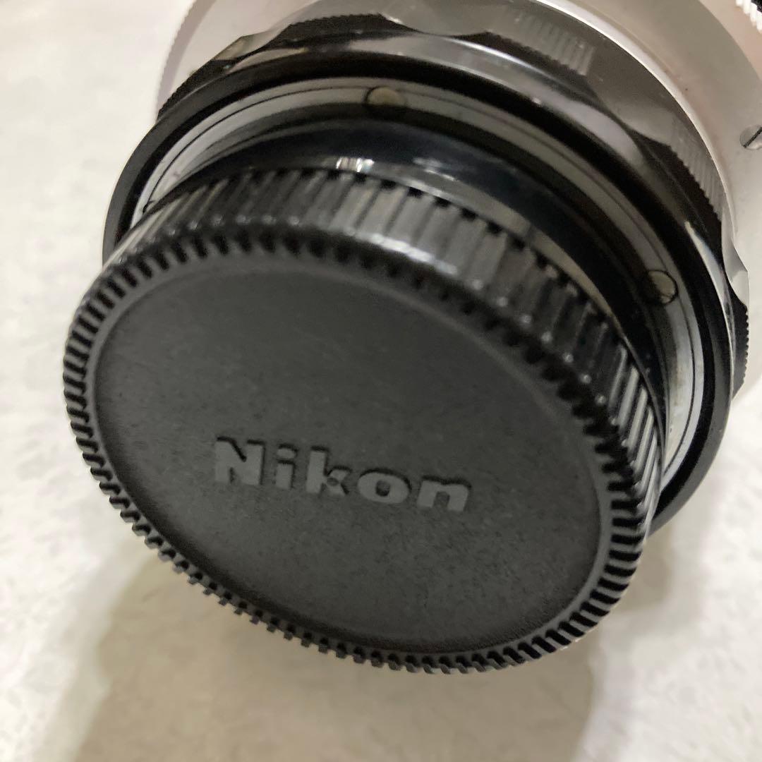 NIKON望遠レンズ　革ケース付き　値下げ