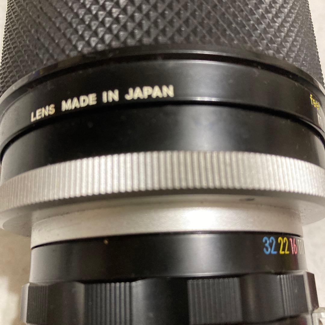 NIKON望遠レンズ　革ケース付き　値下げ