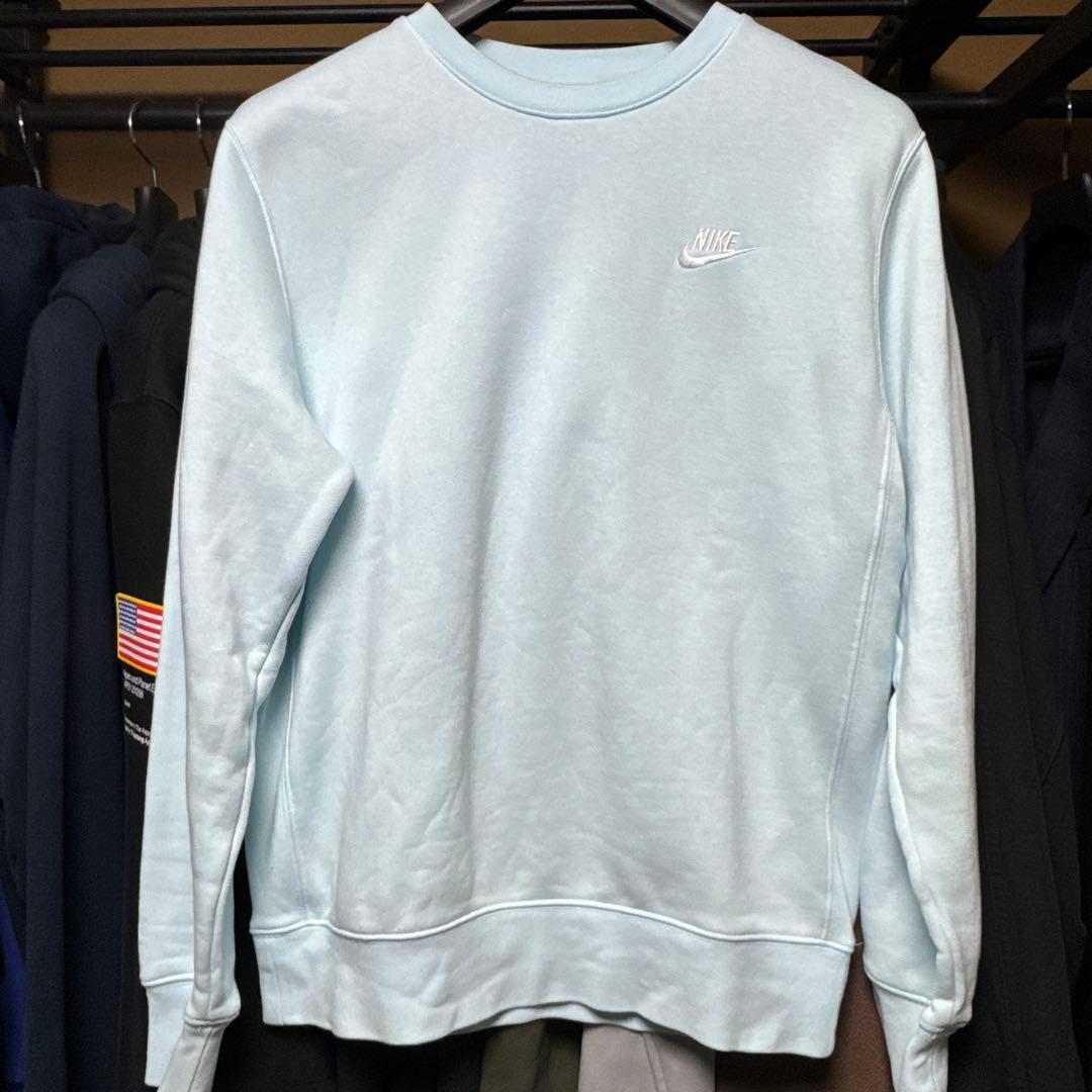 NIKE スウェット 水色