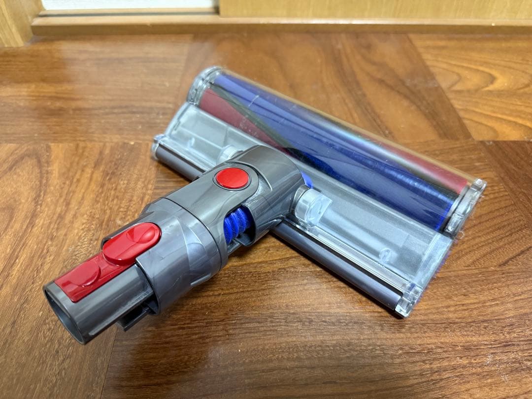 dyson V7 fluffy SV11 バッテリー新品交換済 動作確認済