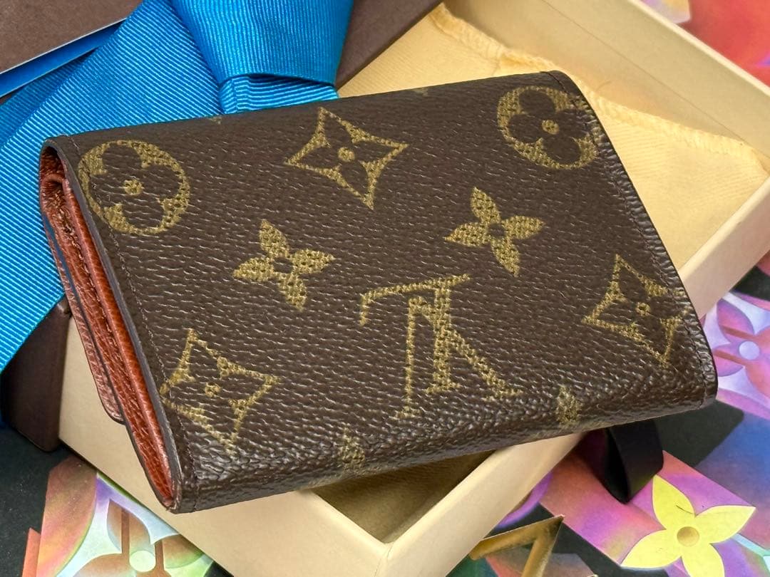 良品！LOUIS VUITTONルイヴィトン　ポルトモネ・プラ　ケース