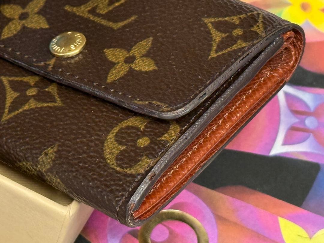 良品！LOUIS VUITTONルイヴィトン　ポルトモネ・プラ　ケース