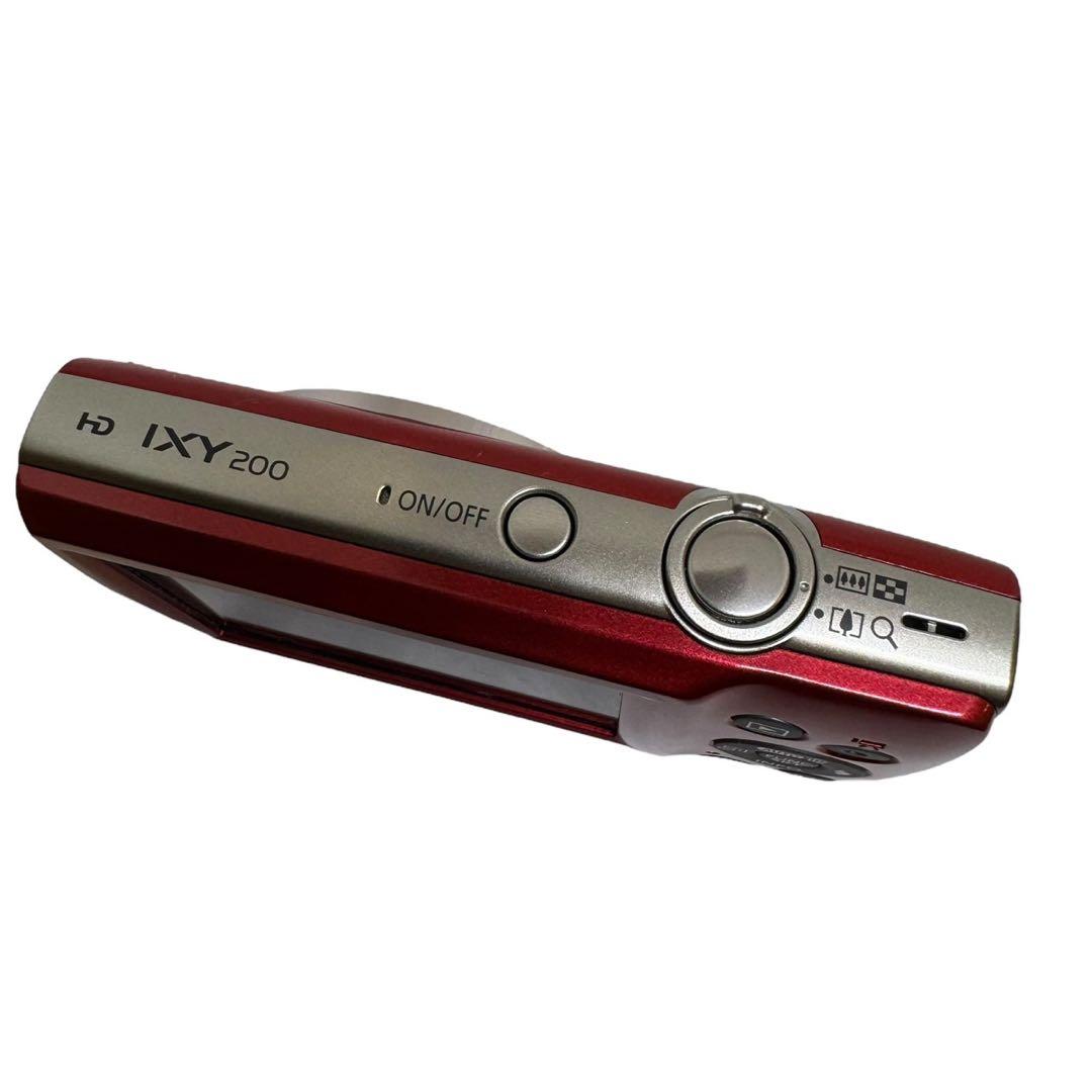 Canon IXY 200 レッド コンパクトデジタルカメラ