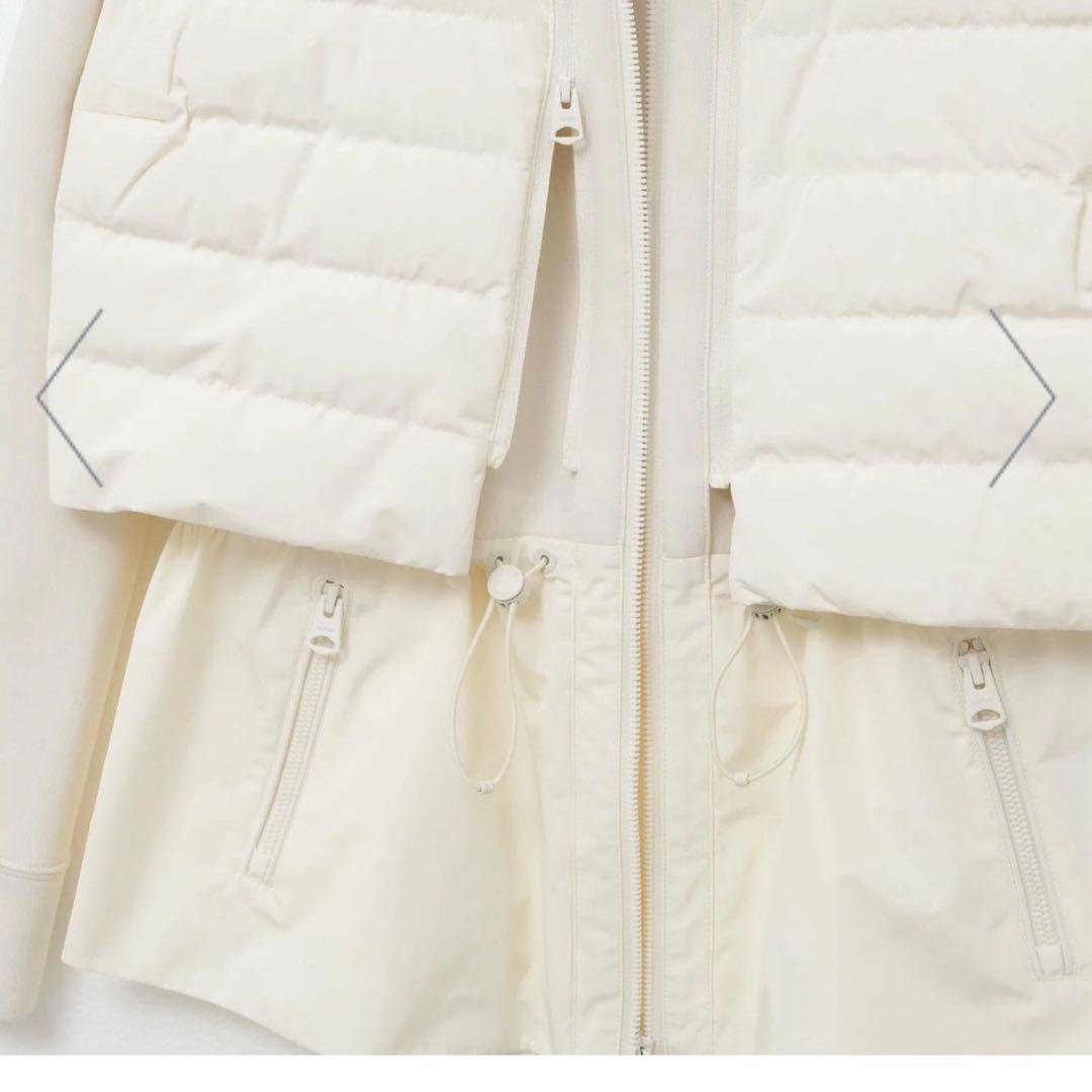 マッカージュ　プリシラ　mackage ホワイト ダウン ベスト ジャケット