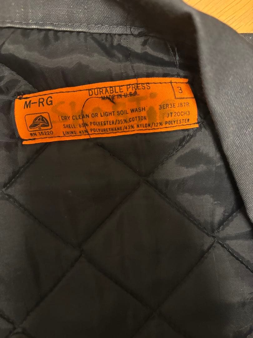 70s タロンジップmade in USAレッドキャップ ワークジャケット