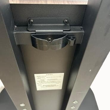 壁寄せテレビスタンド 朝日木材加工 WS-B840-DB 40〜77V対応