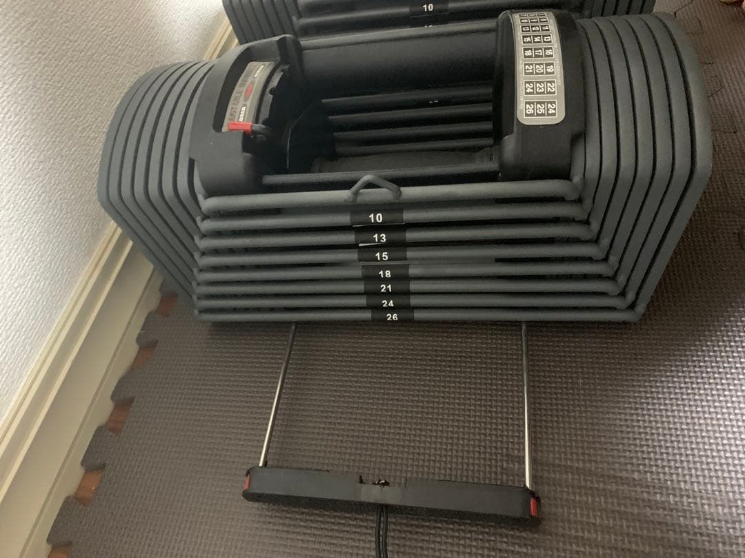 可変式ダンベル 10〜26kg 2個セット