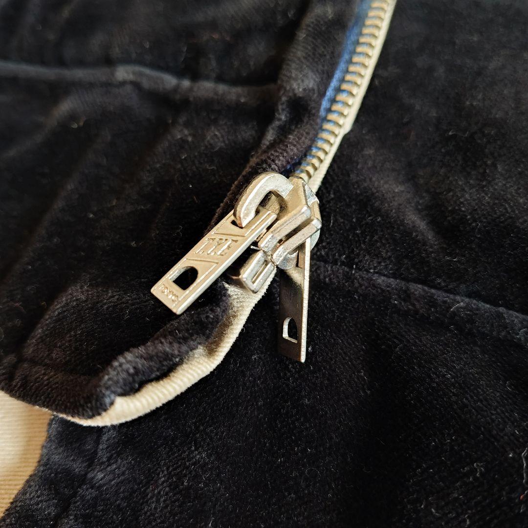 【希少】東洋テーラー 別珍 襟付 スカジャン M 黒 龍 鷹 刺繍 リバーシブル